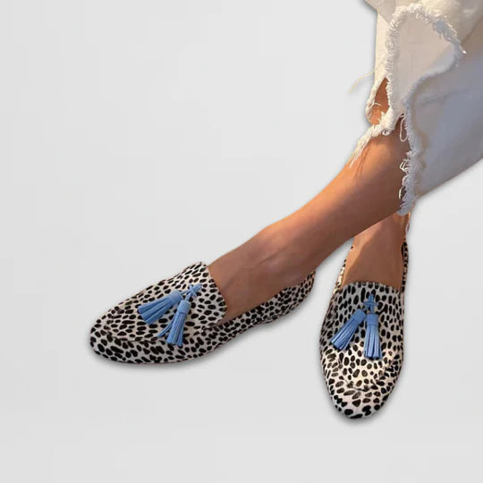 BERTA - POLKA DOT TASSO LOAFERS