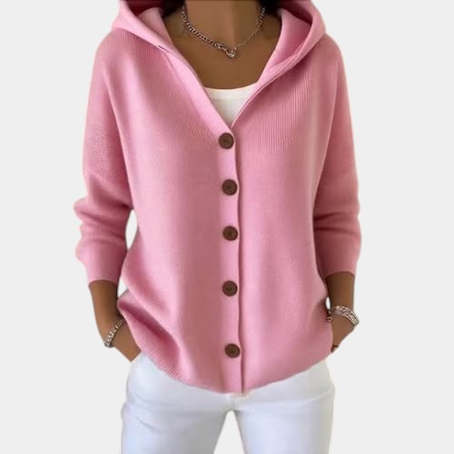 NALA - BUTTON UP HOODIE