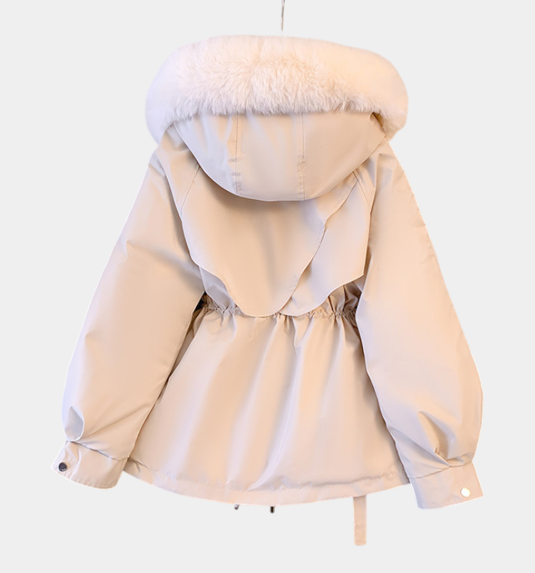 OLIVIA™ - FAUX FUR HOODED COAT
