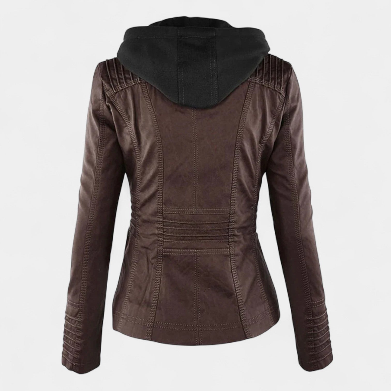 TIANA™ - CHIC WEATHERPROOF EVERYDAY LEATHER JACKET