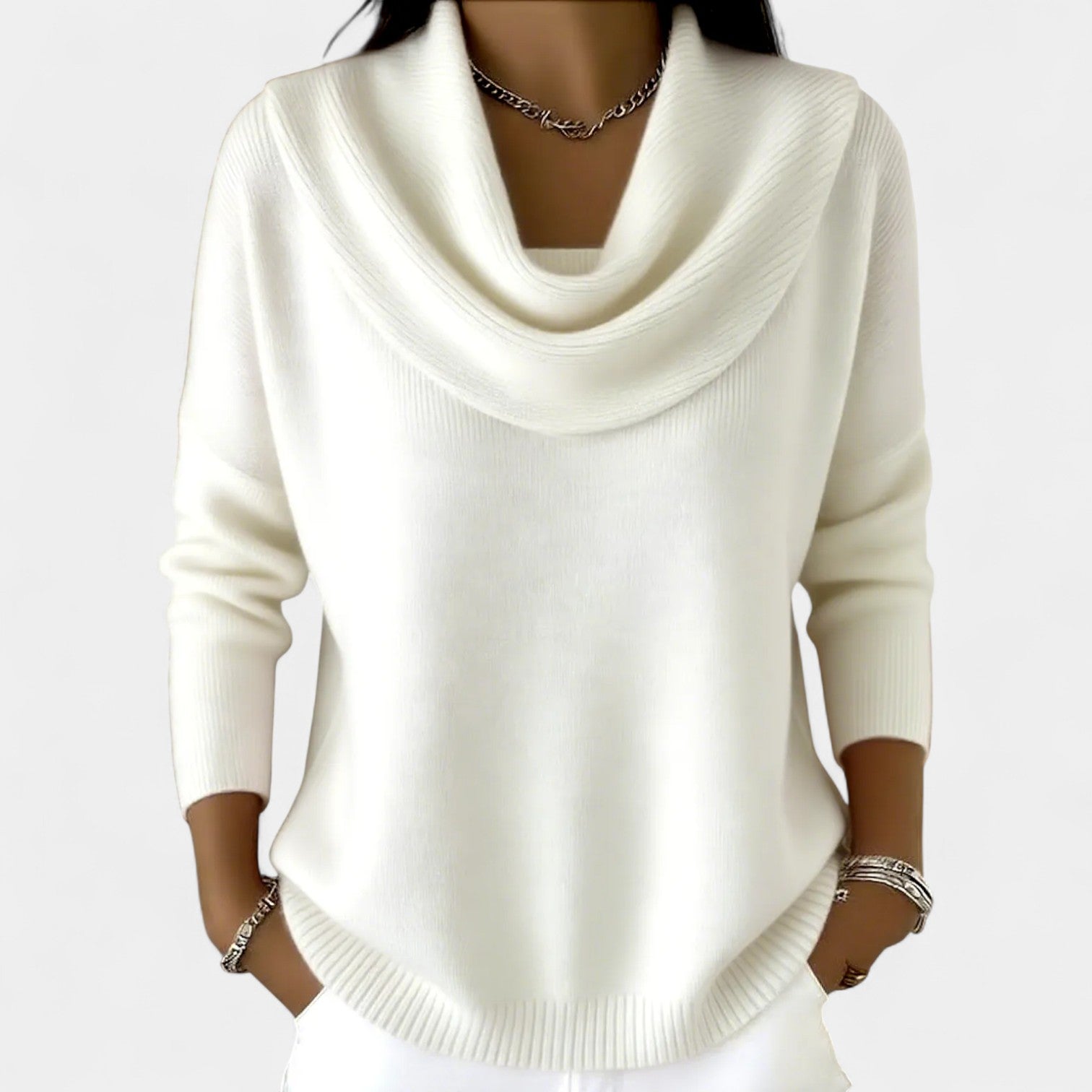 ARIEL™ - FLEECE COLLARED JUMPER