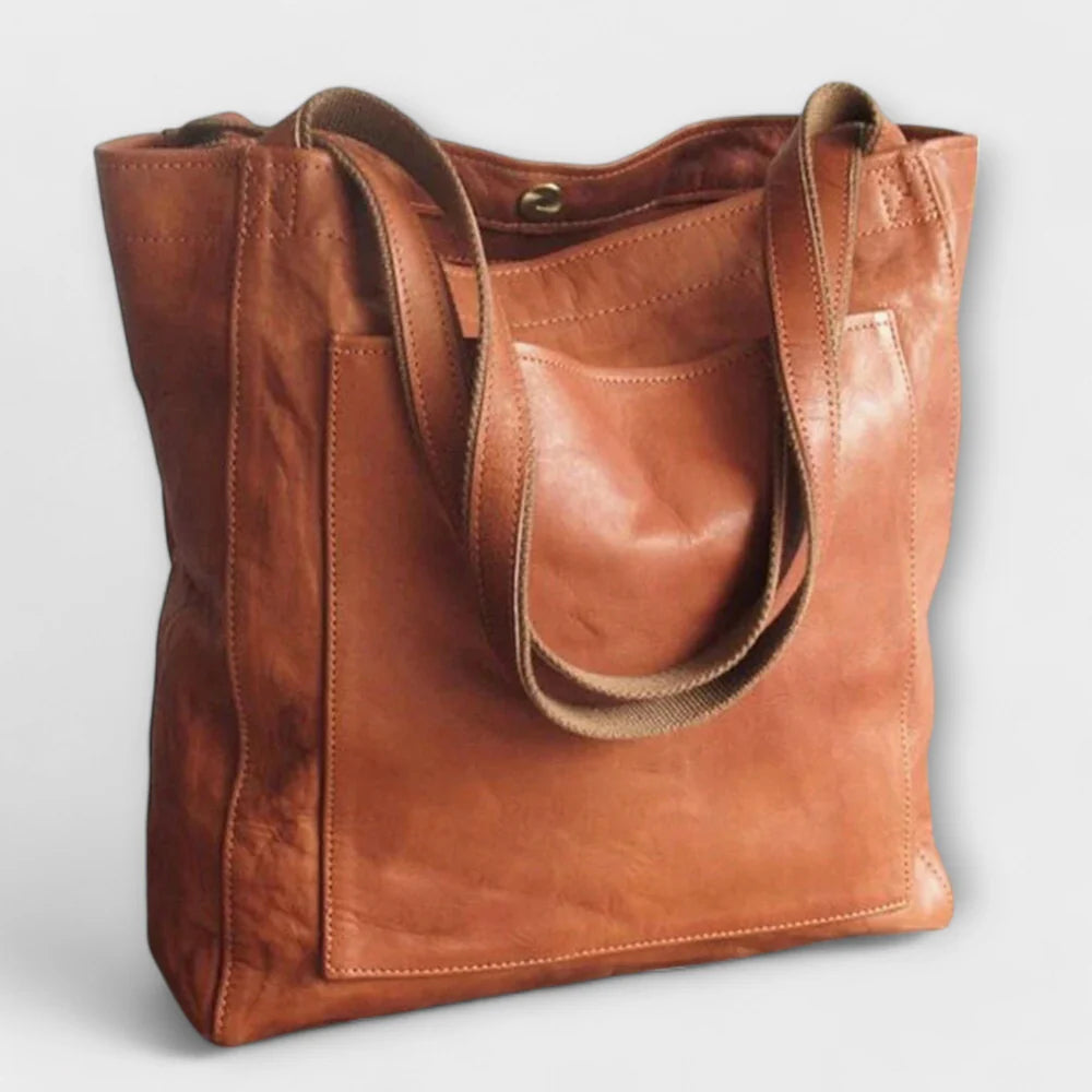 BRIELLE LEATHER HANDBAG