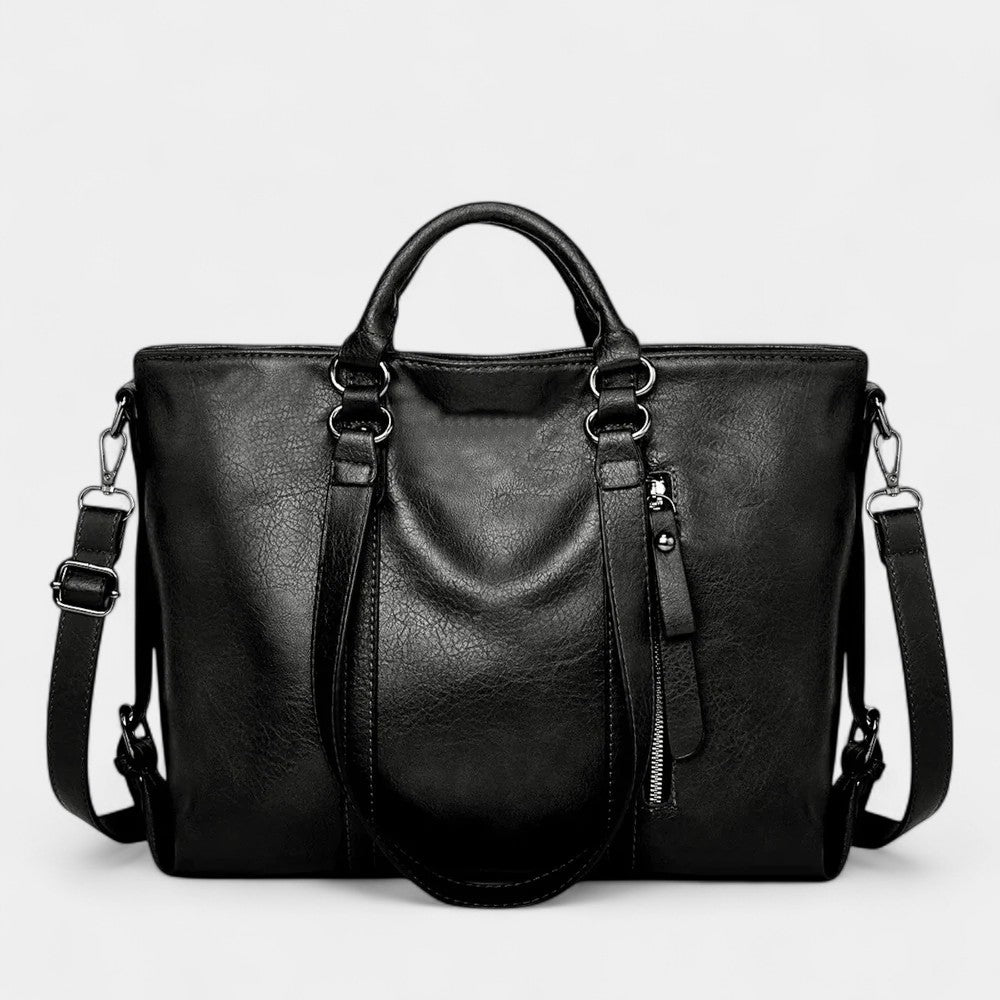 NADIA OVERSIZED LEATHER BAG