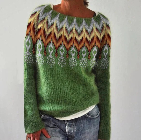 KATANA - RETRO WINTER KNITTED SWEATER