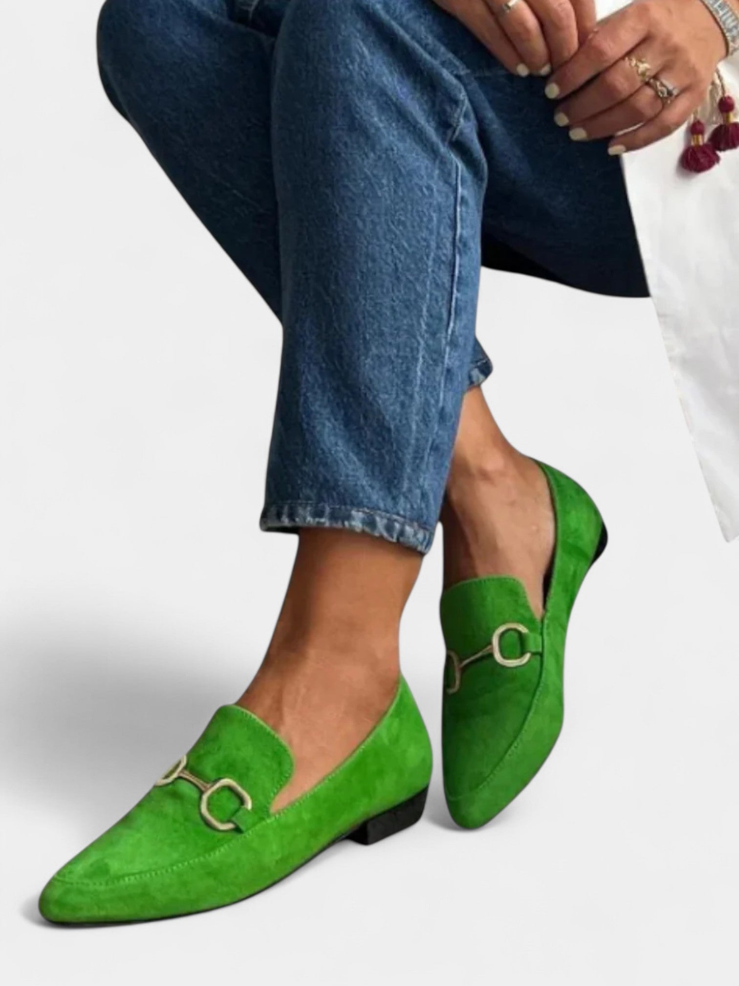 ALEXANDRIA - POINTED SLIP ON LOAFERS